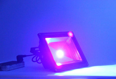 20w UV Outdoor Black Silver Led Flood Light 1800 - 2000lm 120°  2 Years Warranty