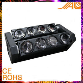 8pcs 10w Rgbw 4 in 1 Led Spider Beam Moving Head Lights For Disco