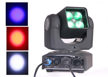 Yeni 4adet 10w 4in1 Led Mini Taşınabilir Far Yıkama Zoom Işık Dj Işıkları