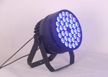 36 Adet x 10W Parlak Işık Yanıyor RGBW 4 In 1 Disco Işık 4 / 8CH DMX 512 AC 90V - 240V 3 pinli DMX512 Kontrol Master-Slave