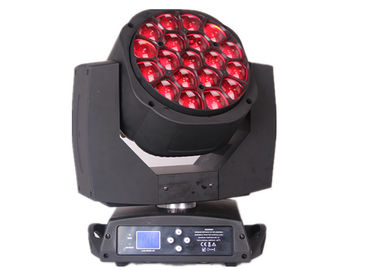 19x12 w RGBW 4in1 Zoom Led Büyük Arı Gözler Hareketli Kafa Disko Sahne Işıkları / DJ Işık sahne ışık