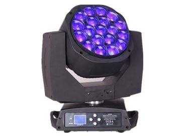 19x12 w RGBW 4in1 Zoom Led Büyük Arı Gözler Hareketli Kafa Disko Sahne Işıkları / DJ Işık sahne ışık
