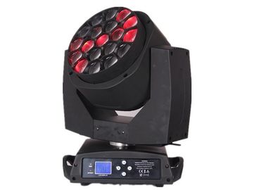 19x12 w RGBW 4in1 Zoom Led Büyük Arı Gözler Hareketli Kafa Disko Sahne Işıkları / DJ Işık sahne ışık