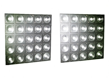 Yüksek Lümenli DJ Sahne Işıkları 25&#39;li RGB 3&#39;ü 1 Panelli LED Matrix Aydınlatma