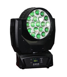 Küçük Sahne Aydınlatma 19 * 12W Işın LED Hareketli Kafa Işık / LED Spot Hareketli Kafalar
