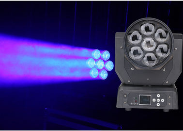 Full Color LED Moving Head DJ Stage Light 22 / 50 CH DMX512 7 * 20W LED Spot Lamp