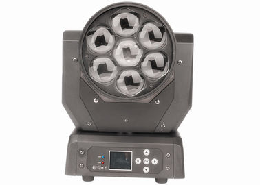 Full Color LED Moving Head DJ Stage Light 22 / 50 CH DMX512 7 * 20W LED Spot Lamp