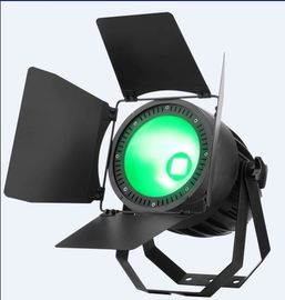 Dmx Colorful Wedding Lights 200w Rgb Cob Led Par Can Light With Barn Door