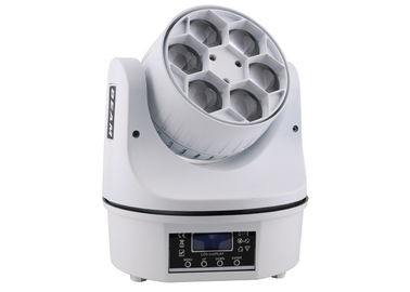 6 X15w Rgbw Bee Moving Head Led Disco Light High Brightness 110 - 240v Sound Actived