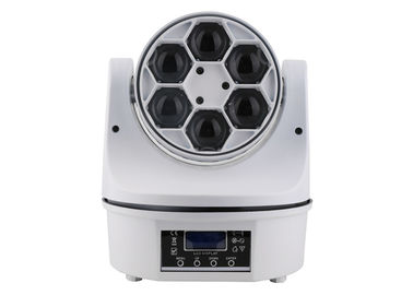 6 X15w Rgbw Bee Moving Head Led Disco Light High Brightness 110 - 240v Sound Actived