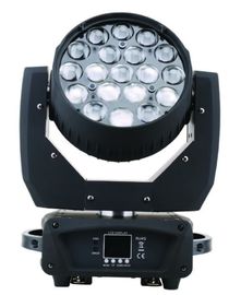540°Pan 270°Tilt 19 adet 12W RGBW 4in1 LED Hareketli Kafa Işığı Yakınlaştırma Yıkama Hareketli Kafa Işığı