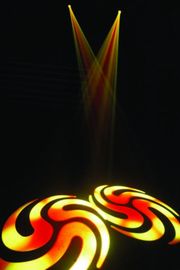 60W / 30W / 10W LED Moving Head Light 7 Colors Mini LED Disco Lights