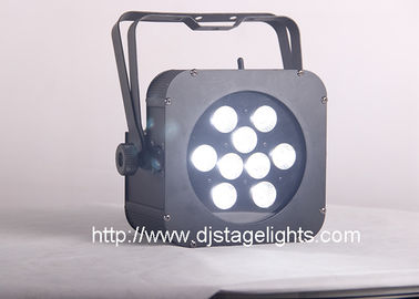2018 Sahne Işık 9 adet 10 w / 15 w 4in1 / 5in1 Düz dmxwireless pil ile çalışan led par