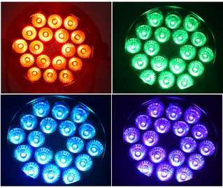 DMX512 Ses Kontrolü / Kendinden Tahrikli Tam Renkli Açık Led Par Sahne Işıkları