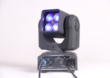 4 adet 25 w rgbw led hareketli kafa ışık 5-40 ° ışın açısı dj, disko
