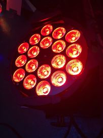 18pcs * 15W 6 1 RGBWA UV Açık LED Yıkama / Su geçirmez LED Par Işıkları