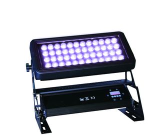 IP65 48 x 10 w RGB 4 in1 DMX LED Duvar Yıkama Işık / Led Tiyatro Işıkları