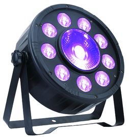 Renk Karıştırma DMX RGB Kapalı LED Düz Par Işık 9 * 3W +1 * 30W IP20