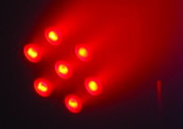 Profesyonel Sahne LED Par Can Işıklar, 7 adet 12W RGB LED Düz Par
