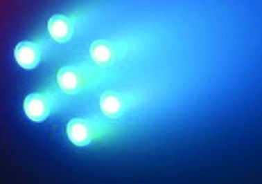 Profesyonel Sahne LED Par Can Işıklar, 7 adet 12W RGB LED Düz Par