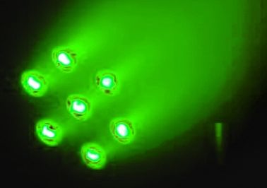 Profesyonel Sahne LED Par Can Işıklar, 7 adet 12W RGB LED Düz Par