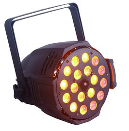 Rgbaw + uv su geçirmez ip65 ip değerlendirme dmx dj disko led aydınlatma, rgbwa uv 6 in 1 18 adet * 10 W led par zoom ile ışık olabilir