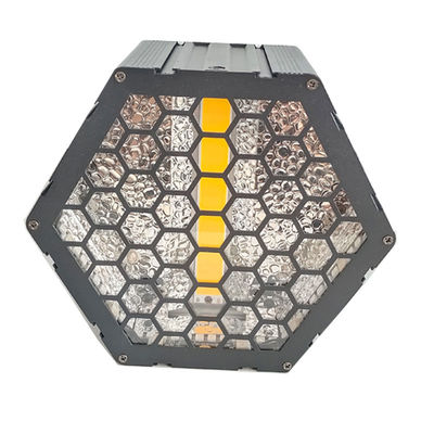 RGB Strob Matrix Led Retro Lights keskin yıkama strob yardımcı ışık Hexagun ışık