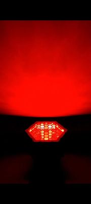 RGB Strob Matrix Led Retro Lights keskin yıkama strob yardımcı ışık Hexagun ışık