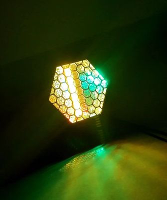 RGB Strob Matrix Led Retro Lights keskin yıkama strob yardımcı ışık Hexagun ışık