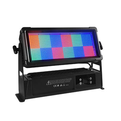 Su geçirmez RGB LED stroboskopik ışık Stroboskopik Panel LED'ler sel ışığı Şehir ışığı