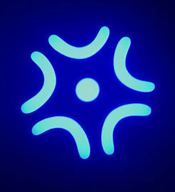 9 Renk + Beyaz LED Hareketli Kafa Spot Işık / Mini LED Yıkama Hareketli Kafa