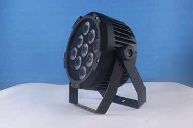 9 Adet 12 W Açık LED Par DMX512 Master Slave Kontrolü Ile 6/9 Kanalları