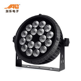 18x18w RGBWA UV 6 In 1 LED Düz Par Işık Yüksek Parlaklık DMX Kontrolü
