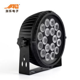 18x18w RGBWA UV 6 In 1 LED Düz Par Işık Yüksek Parlaklık DMX Kontrolü