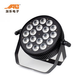 RGBWA UV Düz Sahne LED Par Can Işıkları Set DMX512 Kontrol Modu 180 W