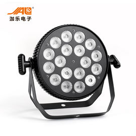 RGBWA UV Düz Sahne LED Par Can Işıkları Set DMX512 Kontrol Modu 180 W