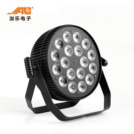 RGBWA UV Düz Sahne LED Par Can Işıkları Set DMX512 Kontrol Modu 180 W