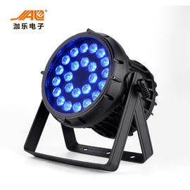 Enerji Verimliliği 250W Dış Mekan LED Par / 24PCS RGBWA + UV Su Geçirmez Par Işık