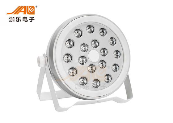 8 kanal 18 Watt DJ Sahne Işıkları RGB 3'ü 1 Arada LED Düz Par