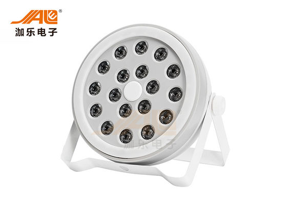 8 kanal 18 Watt DJ Sahne Işıkları RGB 3'ü 1 Arada LED Düz Par