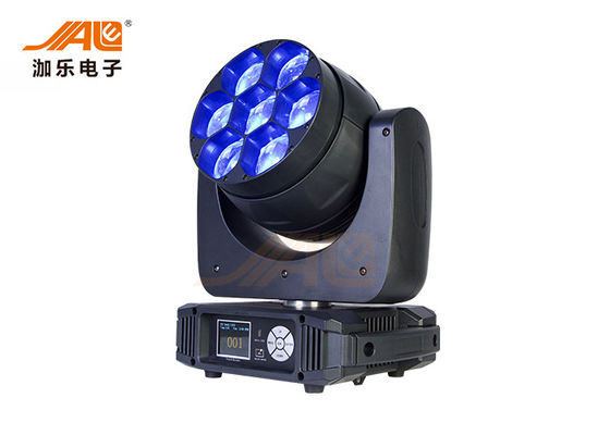 Yıkama 7x40w LED Zoom Hareketli Işık Yüksek Güçlü Yıkama Hareketli Baş Işık
