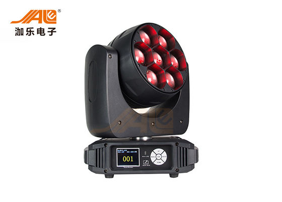 Yıkama 7x40w LED Zoom Hareketli Işık Yüksek Güçlü Yıkama Hareketli Baş Işık