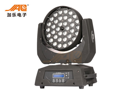 Sıcak Satış 36pcs 18w RGBWA UV 6in1 Led Zoom Hareketli kafa yıkama ışığı