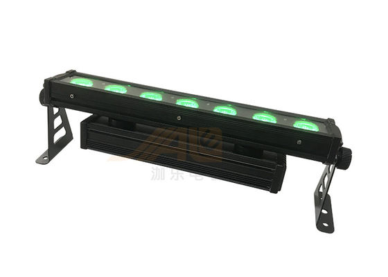 7pcs 30w 4in1 su geçirmez piksel nokta kontrol yıkama duvar çubuğu IP65 her LED bireysel kontrol
