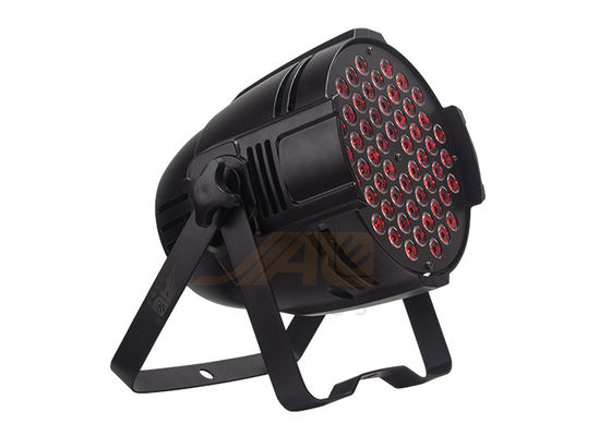 54x3w RGBW 3'ü 1 Arada LED Par Can Işıkları %100 Elektronik Karartma