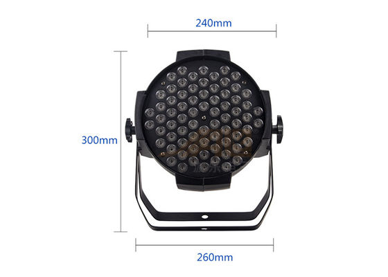 7CH 72x3w RGBW Led Par Ktv İçin Sahne Işığı Can