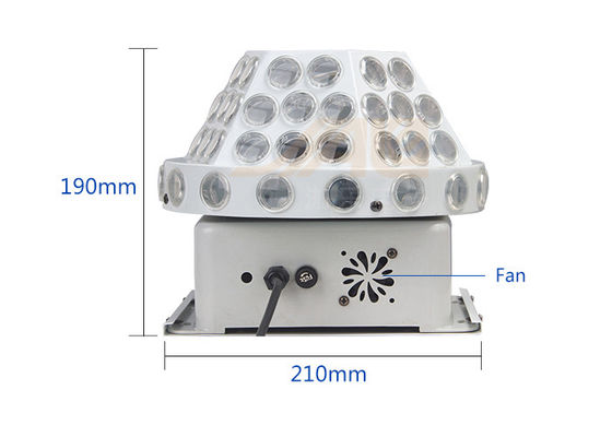 DJ Disco için DMX 512 220V 30 w RGB Led Sahne Işığı