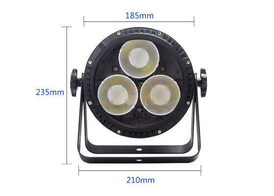 5600K 3x50w LED Beyaz Su Geçirmez Par Işık Renkli Gösteri Par Lambası