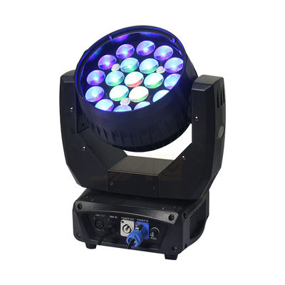 Gece Kulübü için 19 * 12W Lens 8 ° LED Hareketli Baş Işığı