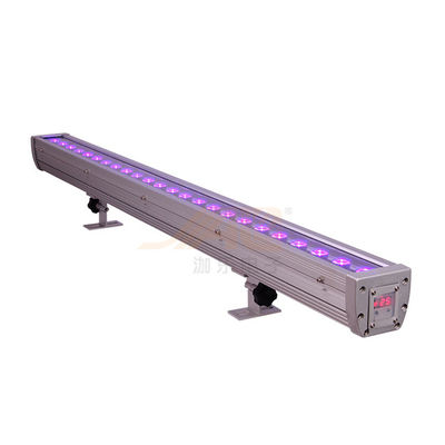 Düğün Oyunu için 24 * 3W DMX Suya Dayanıklı UV RGB LED Duvar Yıkayıcı